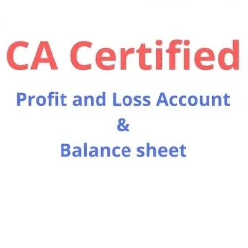CA-Certified Balance Sheet (₹50L - ₹75L) – Trusted Financial Validation by Office247